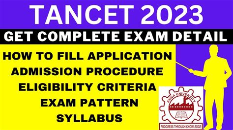 tancet 2024 application date